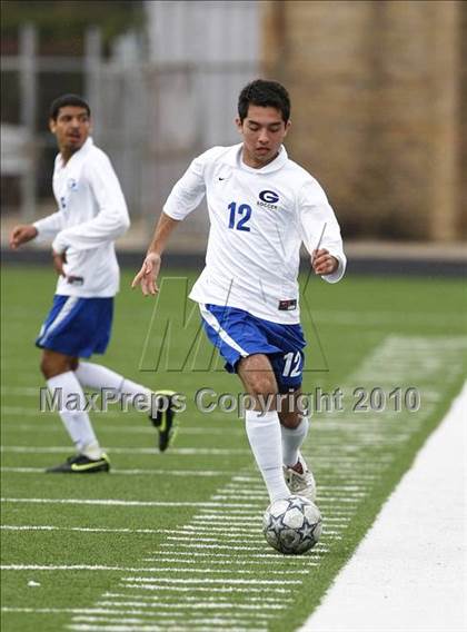 Thumbnail 1 in Grand Prairie vs. Bowie (Martin Invitational Soccer Tournament)) photogallery.
