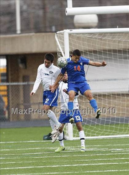 Thumbnail 1 in Grand Prairie vs. Bowie (Martin Invitational Soccer Tournament)) photogallery.