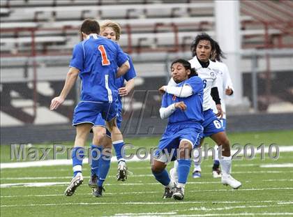 Thumbnail 1 in Grand Prairie vs. Bowie (Martin Invitational Soccer Tournament)) photogallery.