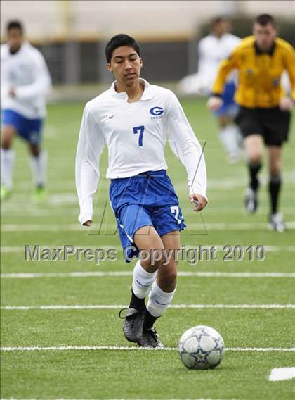 Thumbnail 2 in Grand Prairie vs. Bowie (Martin Invitational Soccer Tournament)) photogallery.