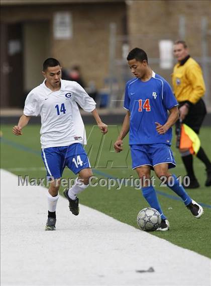Thumbnail 2 in Grand Prairie vs. Bowie (Martin Invitational Soccer Tournament)) photogallery.