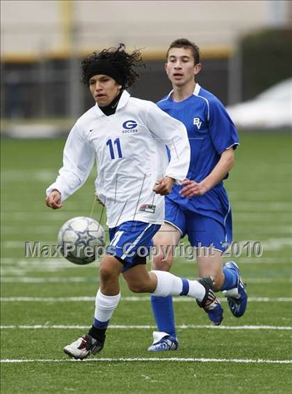 Thumbnail 2 in Grand Prairie vs. Bowie (Martin Invitational Soccer Tournament)) photogallery.