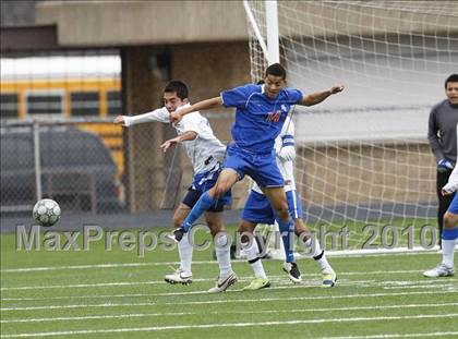 Thumbnail 1 in Grand Prairie vs. Bowie (Martin Invitational Soccer Tournament)) photogallery.