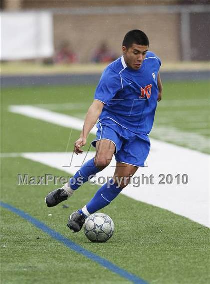 Thumbnail 2 in Grand Prairie vs. Bowie (Martin Invitational Soccer Tournament)) photogallery.