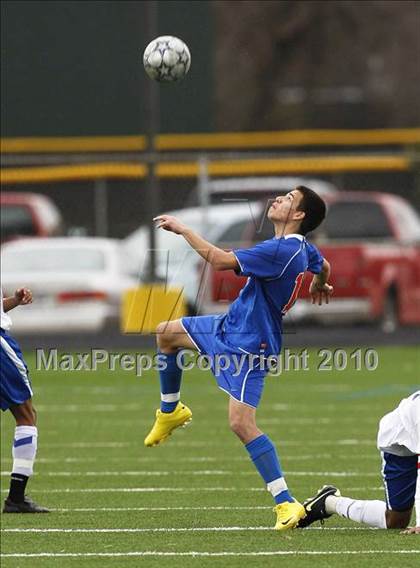 Thumbnail 3 in Grand Prairie vs. Bowie (Martin Invitational Soccer Tournament)) photogallery.