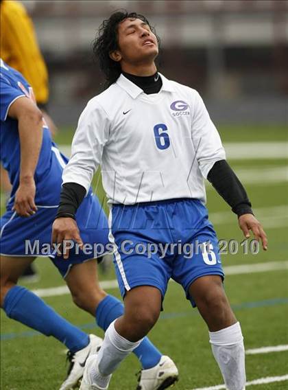 Thumbnail 2 in Grand Prairie vs. Bowie (Martin Invitational Soccer Tournament)) photogallery.