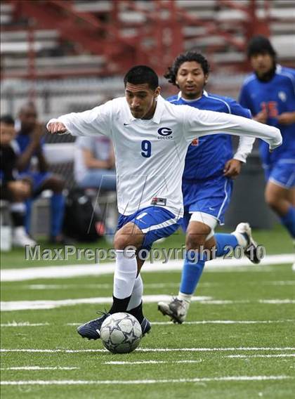 Thumbnail 1 in Grand Prairie vs. Bowie (Martin Invitational Soccer Tournament)) photogallery.
