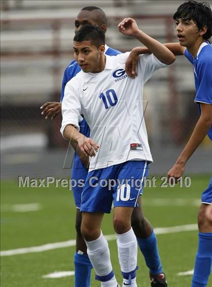 Thumbnail 3 in Grand Prairie vs. Bowie (Martin Invitational Soccer Tournament)) photogallery.
