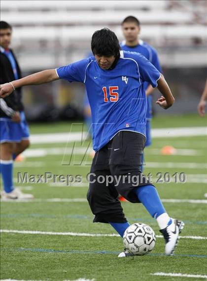 Thumbnail 2 in Grand Prairie vs. Bowie (Martin Invitational Soccer Tournament)) photogallery.