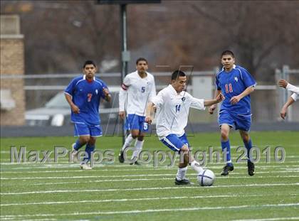 Thumbnail 3 in Grand Prairie vs. Bowie (Martin Invitational Soccer Tournament)) photogallery.