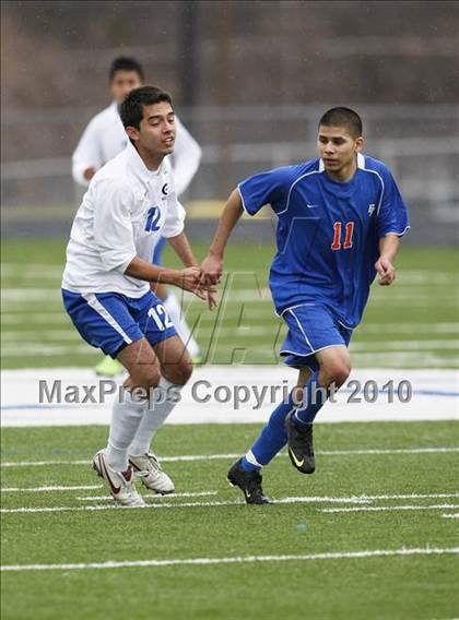 Thumbnail 3 in Grand Prairie vs. Bowie (Martin Invitational Soccer Tournament)) photogallery.