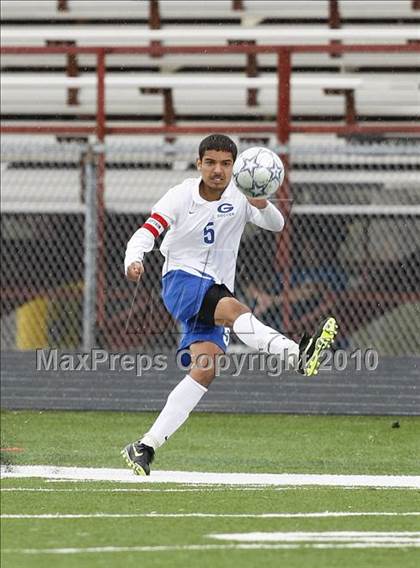 Thumbnail 2 in Grand Prairie vs. Bowie (Martin Invitational Soccer Tournament)) photogallery.