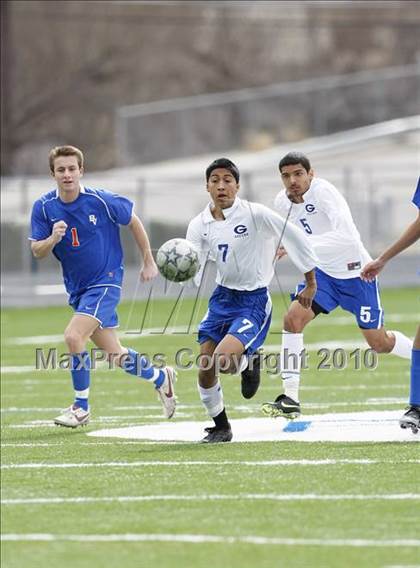 Thumbnail 1 in Grand Prairie vs. Bowie (Martin Invitational Soccer Tournament)) photogallery.