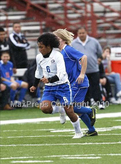 Thumbnail 2 in Grand Prairie vs. Bowie (Martin Invitational Soccer Tournament)) photogallery.