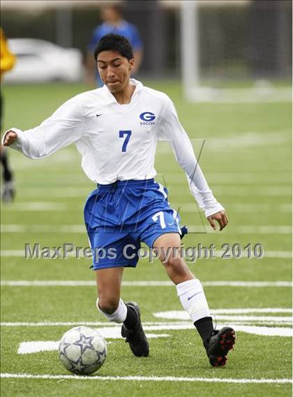 Thumbnail 1 in Grand Prairie vs. Bowie (Martin Invitational Soccer Tournament)) photogallery.