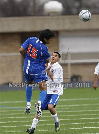 Thumbnail 2 in Grand Prairie vs. Bowie (Martin Invitational Soccer Tournament)) photogallery.