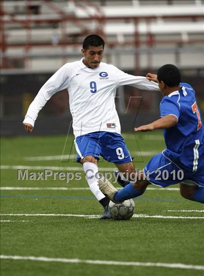 Thumbnail 2 in Grand Prairie vs. Bowie (Martin Invitational Soccer Tournament)) photogallery.