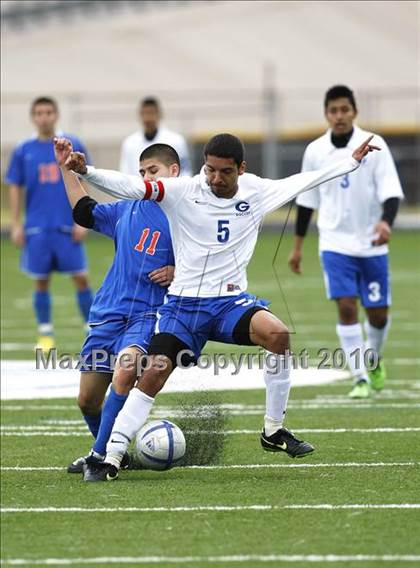 Thumbnail 2 in Grand Prairie vs. Bowie (Martin Invitational Soccer Tournament)) photogallery.