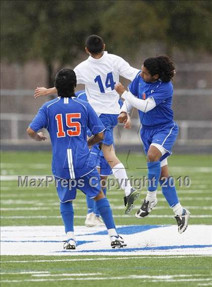 Thumbnail 3 in Grand Prairie vs. Bowie (Martin Invitational Soccer Tournament)) photogallery.