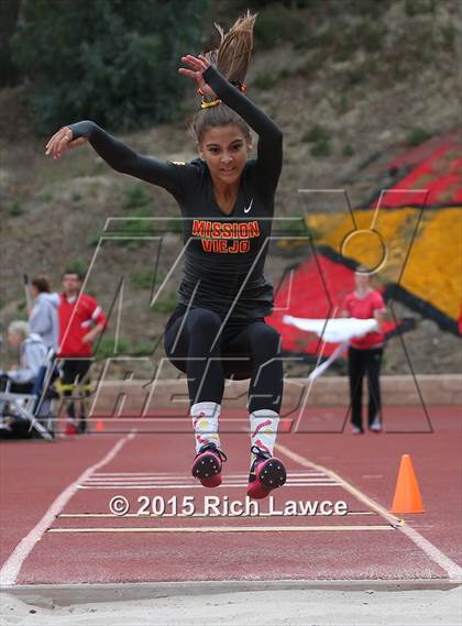 Thumbnail 3 in Orange County Track & Field Championships (Girls Long Jump) photogallery.