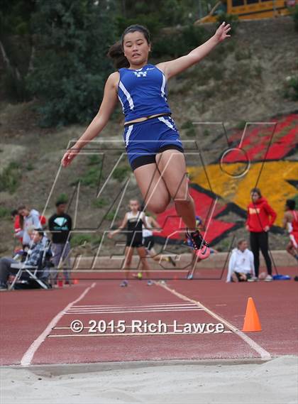 Thumbnail 2 in Orange County Track & Field Championships (Girls Long Jump) photogallery.