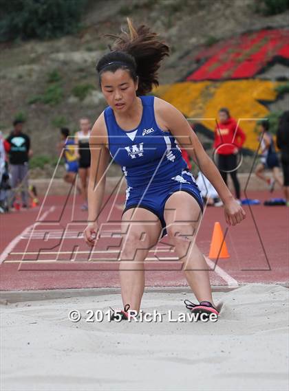 Thumbnail 2 in Orange County Track & Field Championships (Girls Long Jump) photogallery.