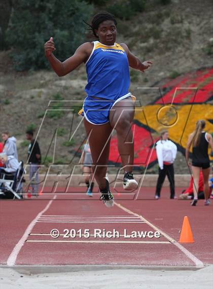 Thumbnail 2 in Orange County Track & Field Championships (Girls Long Jump) photogallery.