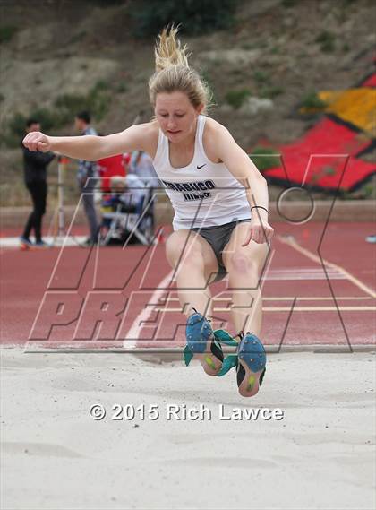 Thumbnail 2 in Orange County Track & Field Championships (Girls Long Jump) photogallery.