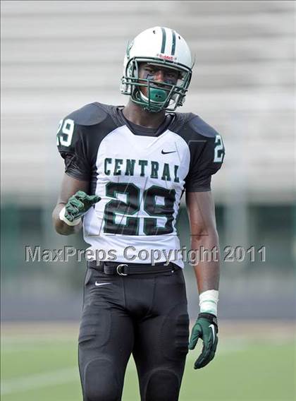 Thumbnail 1 in Madison vs. Central (Florida vs. Texas Football Showcase) photogallery.
