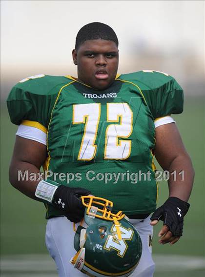 Thumbnail 1 in Madison vs. Central (Florida vs. Texas Football Showcase) photogallery.