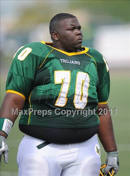 Thumbnail 3 in Madison vs. Central (Florida vs. Texas Football Showcase) photogallery.