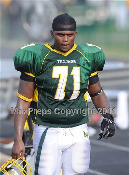 Thumbnail 1 in Madison vs. Central (Florida vs. Texas Football Showcase) photogallery.