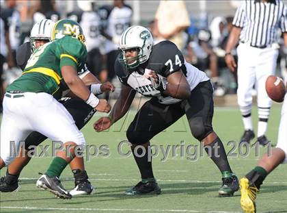 Thumbnail 3 in Madison vs. Central (Florida vs. Texas Football Showcase) photogallery.