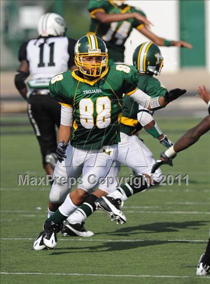 Thumbnail 3 in Madison vs. Central (Florida vs. Texas Football Showcase) photogallery.