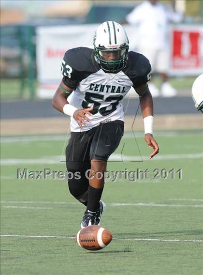 Thumbnail 2 in Madison vs. Central (Florida vs. Texas Football Showcase) photogallery.