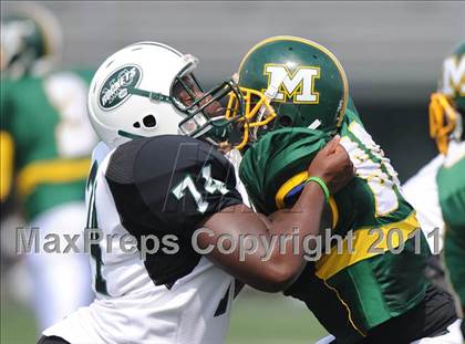 Thumbnail 3 in Madison vs. Central (Florida vs. Texas Football Showcase) photogallery.