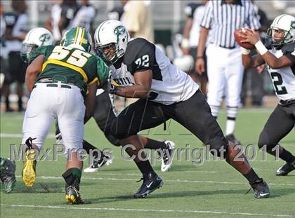 Thumbnail 2 in Madison vs. Central (Florida vs. Texas Football Showcase) photogallery.
