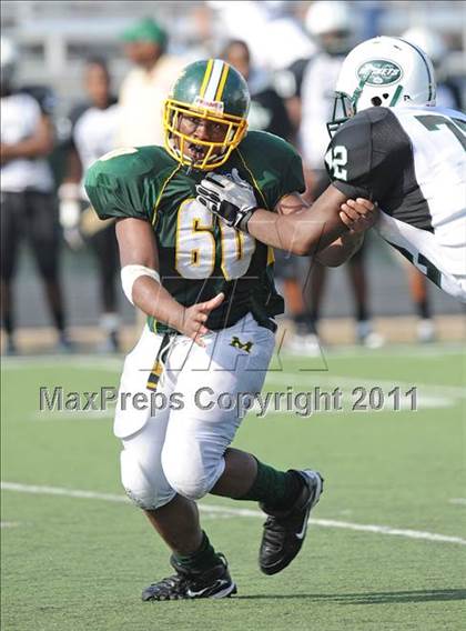 Thumbnail 3 in Madison vs. Central (Florida vs. Texas Football Showcase) photogallery.