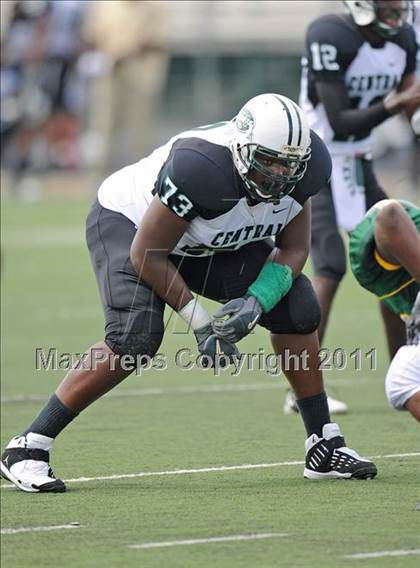 Thumbnail 2 in Madison vs. Central (Florida vs. Texas Football Showcase) photogallery.