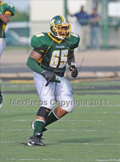 Thumbnail 3 in Madison vs. Central (Florida vs. Texas Football Showcase) photogallery.