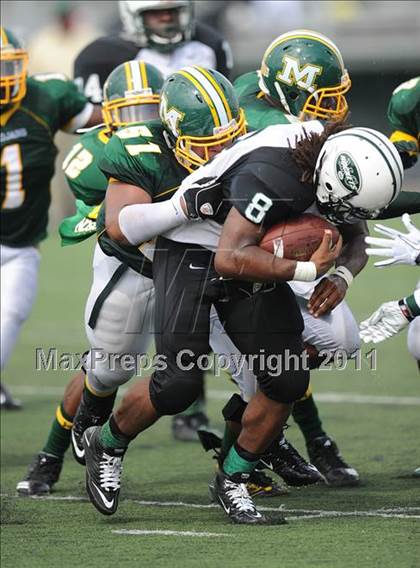 Thumbnail 2 in Madison vs. Central (Florida vs. Texas Football Showcase) photogallery.