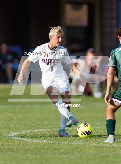 Thumbnail 3 in Grace Christian vs Arendell Parrott Academy (Warrior Fall Showcase) photogallery.