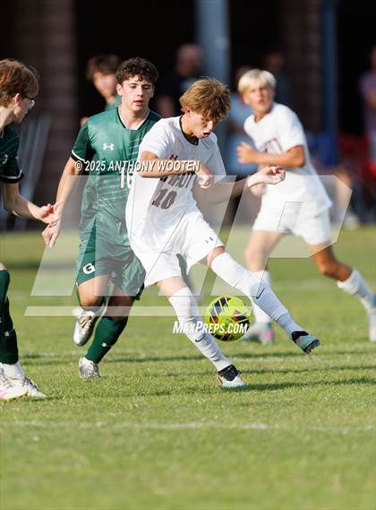 Thumbnail 2 in Grace Christian vs Arendell Parrott Academy (Warrior Fall Showcase) photogallery.