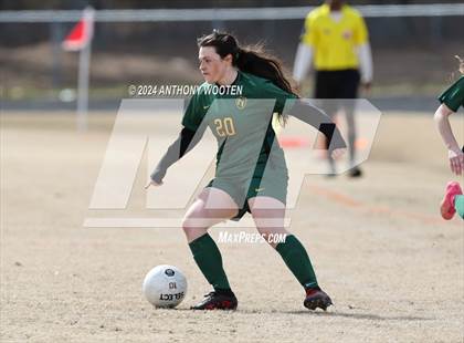 Thumbnail 3 in Jack Britt vs Pine Forest (Kicking for Cancer Girls Soccer Jamboree) photogallery.