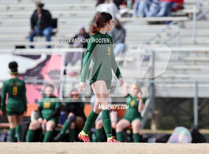Thumbnail 1 in Jack Britt vs Pine Forest (Kicking for Cancer Girls Soccer Jamboree) photogallery.