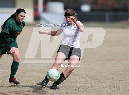 Thumbnail 2 in Jack Britt vs Pine Forest (Kicking for Cancer Girls Soccer Jamboree) photogallery.