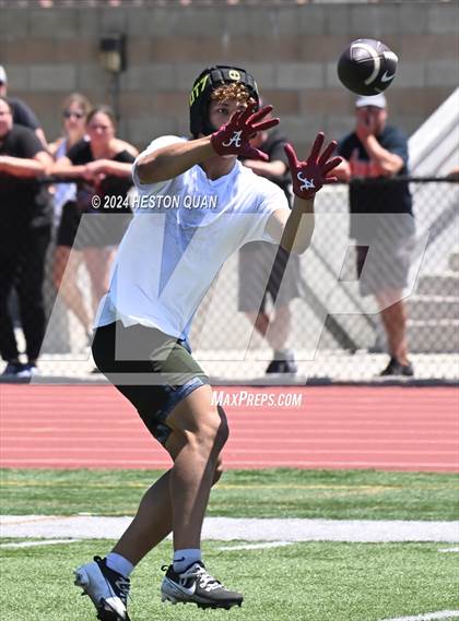 Thumbnail 3 in Huntington Beach vs. Charter Oak (Surf City Tournament) photogallery.