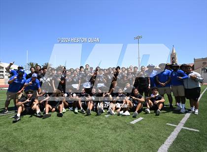 Thumbnail 2 in Huntington Beach vs. Charter Oak (Surf City Tournament) photogallery.