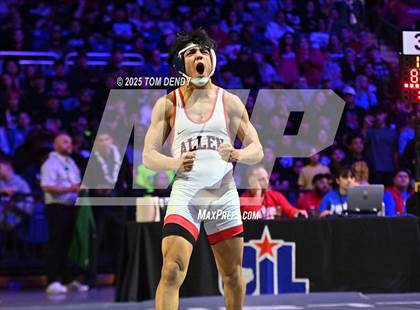 Thumbnail 3 in UIL Wrestling 6A Finals (106 lb - 150 lb) photogallery.