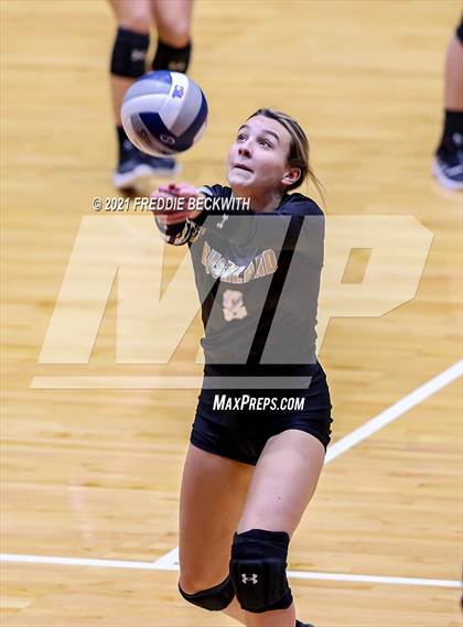 Thumbnail 3 in Bushland vs. Columbus (UIL Volleyball 3A Semi-Finals)  photogallery.